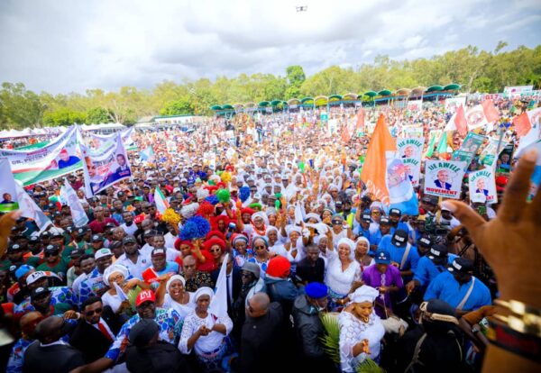 Mammoth Crowd as Enugu East Zone Endorses Tinubu Mammoth Crowd as Enugu East Zone Endorses Tinubu