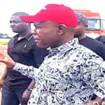 JUST IN! Gov. Mbah Engages Truck Drivers During Inspection of Emene Trailer Park Transformation.