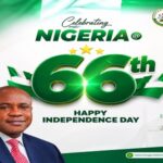 JUST IN! 66TH INDEPENDENCE ANNIVERSARY: A MESSAGE FROM MBAH, THE EXECUTIVE GOVERNOR OF ENUGU STATE.