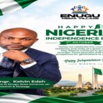 JUST IN! INDEPENDENCE DAY: EDEH URGES NIGERIANS TO RENEW COMMITMENT TO UNITY, PROGRESS AND NATIONAL DEVELOPMENT.